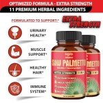 Saw Palmetto Capsules with Ashwagandha & More - 120ct