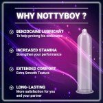NOTTY BOY Long Lasting Smooth Texture Condoms 10 Pack