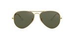 Ray-Ban Aviator Polarised Sunglasses - Arista Gold/G-15