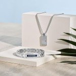 Tommy Hilfiger Men's Silver Stainless Steel Bracelet