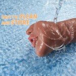 3-in-1 Realistic Male Masturbator with Textured Design