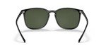 Ray-Ban RB4387 Black & Green Sunglasses, 56mm
