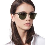 Ray-Ban Clubmaster Polarised Tortoise Sunglasses
