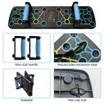 Men's Push Up Board with Handle and Resistance Rope