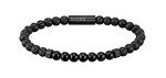 Boss Hugo Men's Zirconia & Lava Stone Bracelet