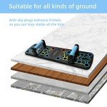 Foldable Push Up Board with Grip Bar & Resistance Rope