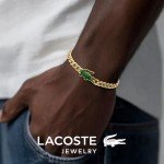 Lacoste Men's Gold Arthor Chain Bracelet