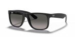 Ray-Ban Justin Sunglasses RB4165 Rubber Black 55mm