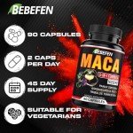 Maca Root Capsules with Ginseng and Ashwagandha