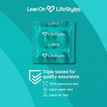 LifeStyles Large Latex Condoms - 20 Count Pack