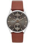 Skagen Men's Holst Saddle Leather Watch