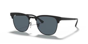Ray-Ban Clubmaster Metal Sunglasses - Black & Blue
