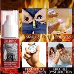 JJLBRO Men's Long Lasting Delay Spray & Massage Cream