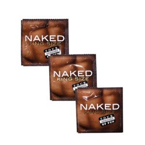 King Size Lubricated Condoms - Bulk Pack 144
