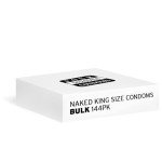 King Size Lubricated Condoms - Bulk Pack 144