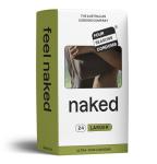 Four Seasons Naked Larger Fit Condoms - 24 Pack
