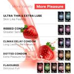 NottyBoy Extra Thin Strawberry Condoms - 10 Pack
