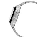 Casio Men's Silver Stainless Steel Digital Watch