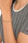 Tommy Hilfiger Gold Steel Chain Bracelet for Men