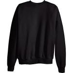 Hanes Men's EcoSmart Black Fleece Sweatshirt