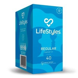 Lifestyles® Regular Condoms - 40 Count Pack