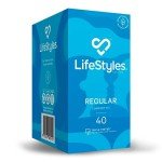 Lifestyles® Regular Condoms - 40 Count Pack