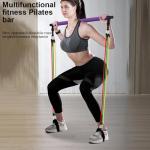 Portable Pilates Bar Kit with Resistance Bands