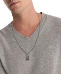 Calvin Klein Men's Grey Steel Pendant Necklace
