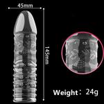 Sponver Threaded Male Condom Pack of 4