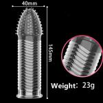 Sponver Threaded Male Condom Pack of 4