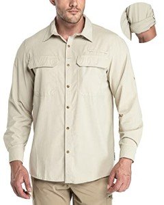 Men's Long Sleeve Sun Protection Fishing Shirt
