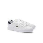 Lacoste Men's Powercourt 2.0 Sneakers, White/Navy