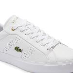 Lacoste Men's Powercourt 2.0 Sneakers, White/Navy
