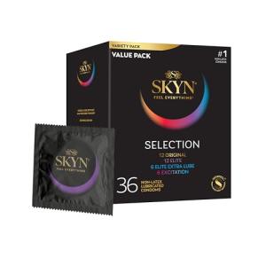 SKYN Non-Latex Condoms Variety Pack - 36 Count