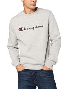 Champion Men's Script Logo Crew Sweatshirt