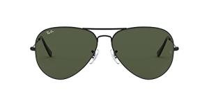 Ray-Ban Aviator Large Metal II Sunglasses, Black