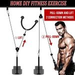 Pulley Cable Machine for Men's Muscle Training