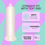 Vegan-Friendly Tight Fit Condoms - Extra Lubricated
