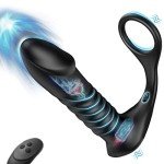 Powerful Prostate Massager with Thick Ring for Men