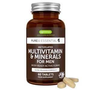 Powerful Vegan Men's Daily Multivitamin for Energy