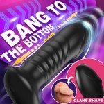 Powerful Prostate Massager with Thick Ring for Men