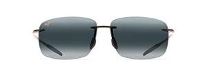 Maui Jim Breakwall Polarized Sunglasses, Gloss Black