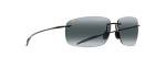 Maui Jim Breakwall Polarized Sunglasses, Gloss Black