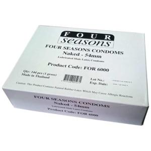 Four Seasons Classic Fit Ultra-Thin Condoms - 144 Pack