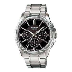 Casio MTP1375D-1A Silver Strap Men's Watch