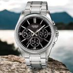 Casio MTP1375D-1A Silver Strap Men's Watch