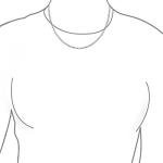 Men's 3MM Diamond Cut Sterling Silver Cuban Necklace