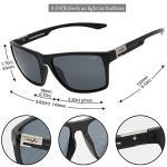 Polarized Wayfarer Sunglasses for Men and Women