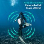 Sharkbanz 2 Slate and Black Anti-Shark Band