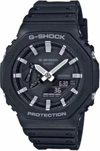 G-SHOCK GA2100-1A Men's Black Silver Watch